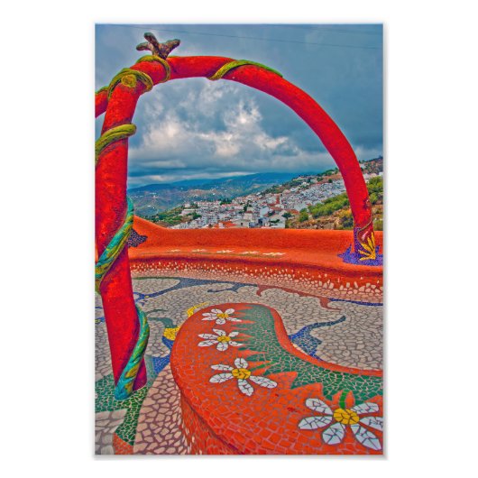 コンペタコスタデルソルアンダルシアスペイン フォトプリント            (正面)