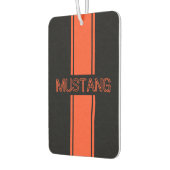 コンペティションオレンジレーシングストライプ カーエアーフレッシュナー (左)