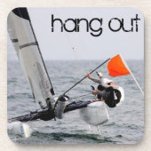 コンペティションセーリングカタマラン写真 コースター (正面)