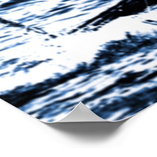 コンペティションセーリングカタマラン写真 ポスター (角)