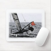 コンペティションセーリングカタマラン写真 マウスパッド (マウス)