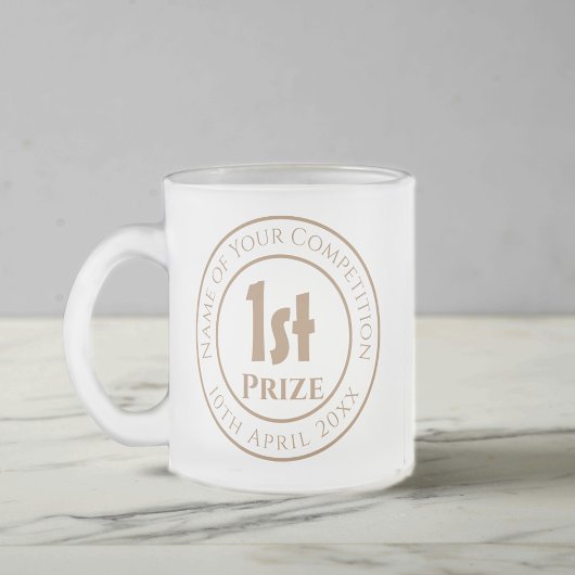 コンペティション第1位トロフィー賞受賞コーヒーマグ ビールジョッキ