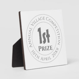 コンペティション第1回賞金賞受賞 フォトプラーク