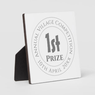 コンペティション第1回賞金賞受賞 フォトプラーク