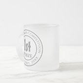 コンペティション第1回賞金賞曇りガラスB フロストグラスマグカップ (正面左)