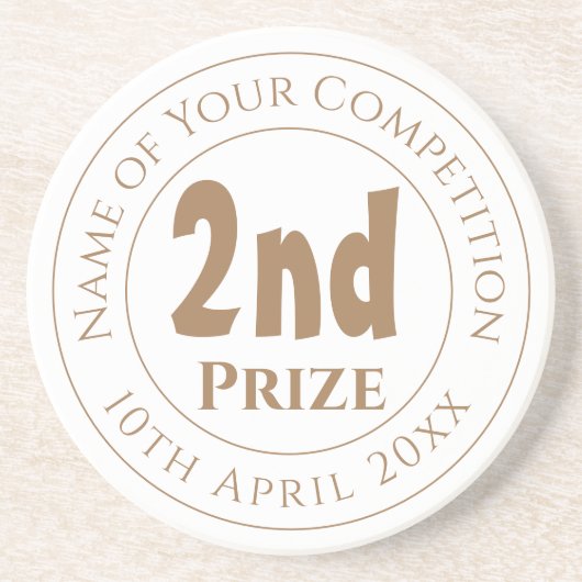 コンペティション第2回トロフィー賞受賞コースター コースター (正面)