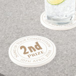 コンペティション第2回トロフィー賞受賞コースター コースター<br><div class="desc">コンペティション賞第2位コンペティション部門トロフィー賞受賞。記念トロフィー賞。コースター賞はコンクール2位を記念して。第2位。</div>