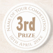 コンペティション第3回トロフィー賞受賞コースター コースター (正面)