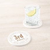 コンペティション第3回トロフィー賞受賞コースター コースター (側面)