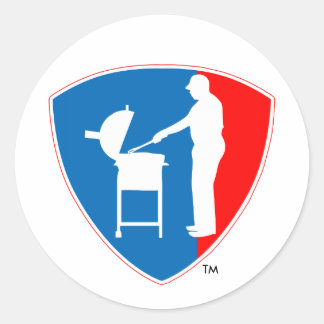 コンペティションBBQ、ステッカー ラウンドシール