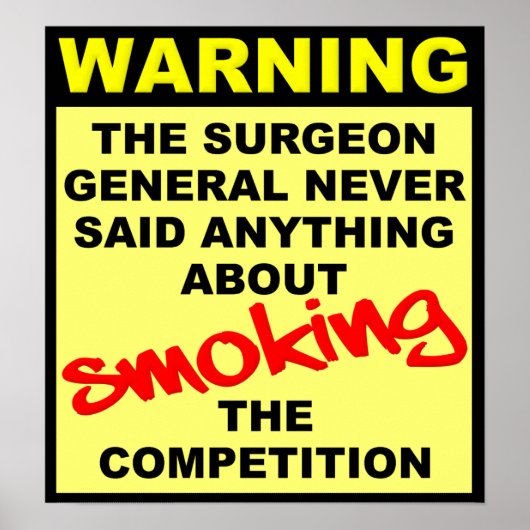 コンペティションMotocross Dirt Bike Posterを煙で彩る ポスター (正面)