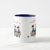 コンボのマグのホッケー選手 マグカップ (中央)