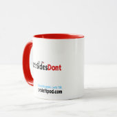コンボのマグ- #BothSidesDont マグカップ (正面左)