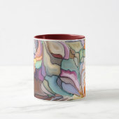 コンボパーソナライズされたマーブルマグ マグカップ (中央)