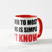 コンボマグを知らない マグカップ (正面右)