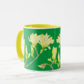 コンボマグカップの黄色のマグノリア(G) マグカップ (正面左)