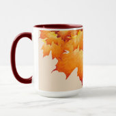 コンボマグカップ上のメープルカップル(1) マグカップ (左)