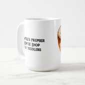 コンボマグカップ、15 ozコーヒーマグカップ コーヒーマグカップ (正面左)