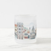 コンボマグカップ， 15 oz フロストグラスマグカップ (中央)