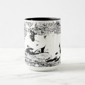 コンボマグカップ， 444 ml マグカップ (中央)