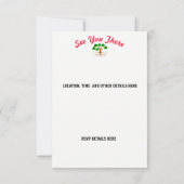 コンボ日付の招待状を救って下さい-家族会- セーブザデート (裏面)