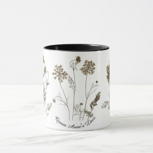 コンボ・マグカップのクイーンアンのレース マグカップ (中央)