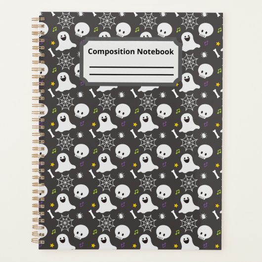 コンポジションノート不気味: Season Edition プランナー手帳 (正面)