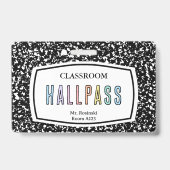 コンポジションブック教室ホールのラニヤール バッジ (裏面)