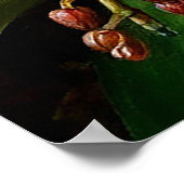 コンポジション内の美しいラ芸術的ン ポスター (角)