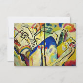 コンポジション4バイワッシリーカンディンスキー サンキューカード (正面)