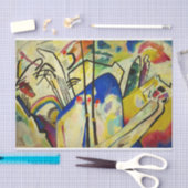 コンポジション4バイワッシリーカンディンスキー 薄葉紙 (クラフト)