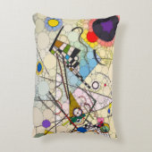 コンポジション8バイアフターワッシリーカンディンスキー アクセントクッション (裏面(縦))