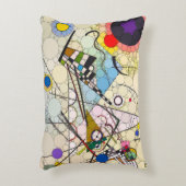 コンポジション8バイアフターワッシリーカンディンスキー アクセントクッション (正面(垂直))