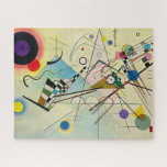 コンポジション8バイワッシリーカンディンスキー ジグソーパズル<br><div class="desc">Wassily Kandinsky – コンポジション8, 1923.ワシリー・ワシリーヴィッチ・カンディンスキーはロシアの画家で美術理論家だった。カンディンスキーは一般に抽象芸術アートの先駆者としてクレジットされている。</div>