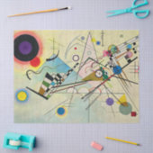 コンポジション8バイワッシリーカンディンスキー 薄葉紙 (クラフト)