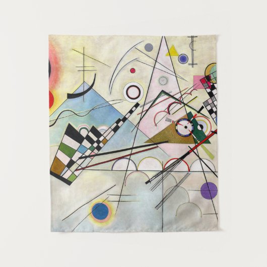 コンポジション8ワシリーカンディンスキー タペストリー (正面)