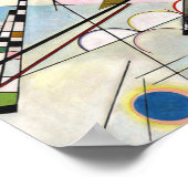 コンポジション8ワシリーカンディンスキー ポスター (角)