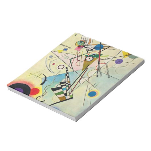 コンポジション8, 1923 by Wassily Kandinsky ノートパッド (回転)