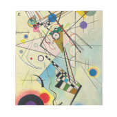 コンポジション8, 1923 by Wassily Kandinsky ノートパッド (正面)