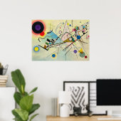 コンポジション8, 1923 by Wassily Kandinsky ポスター (ホームオフィス)