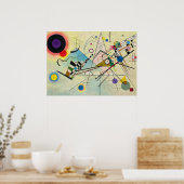 コンポジション8, 1923 by Wassily Kandinsky ポスター (キッチン)