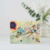 コンポジション8, 1923 by Wassily Kandinsky ポストカード (スタンド正面)