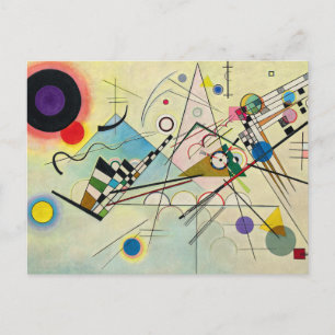 コンポジション8, 1923 by Wassily Kandinsky ポストカード