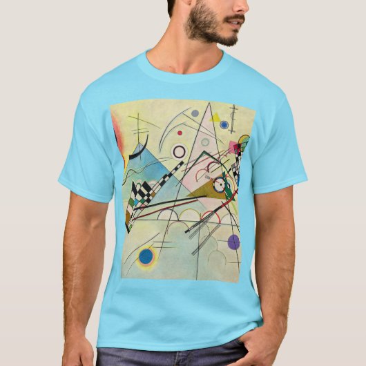 コンポジション8, 1923 by Wassily Kandinsky Tシャツ (正面)