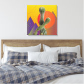 コンポジションIウォールアート キャンバスプリント (インサイチュ (寝室))