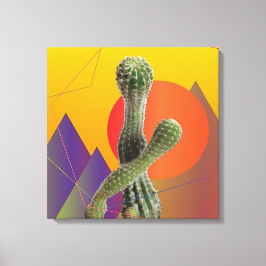 コンポジションIウォールアート キャンバスプリント (正面)