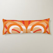 コンポジションNo. 43 – オレンジ色モノクロ ボディピロー (裏面)