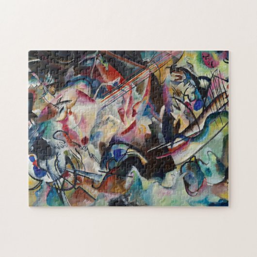 コンポジションVI, 1913 by Wassily Kandinsky ジグソーパズル (横)
