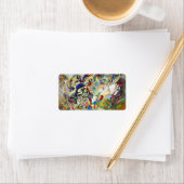 コンポジションVII, 1913 by Wassily Kandinsky ラベル (インサイチュ)