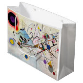 コンポジションVIII、ワッシリーカンディンスキー ラージペーパーバッグ (正面アングル)